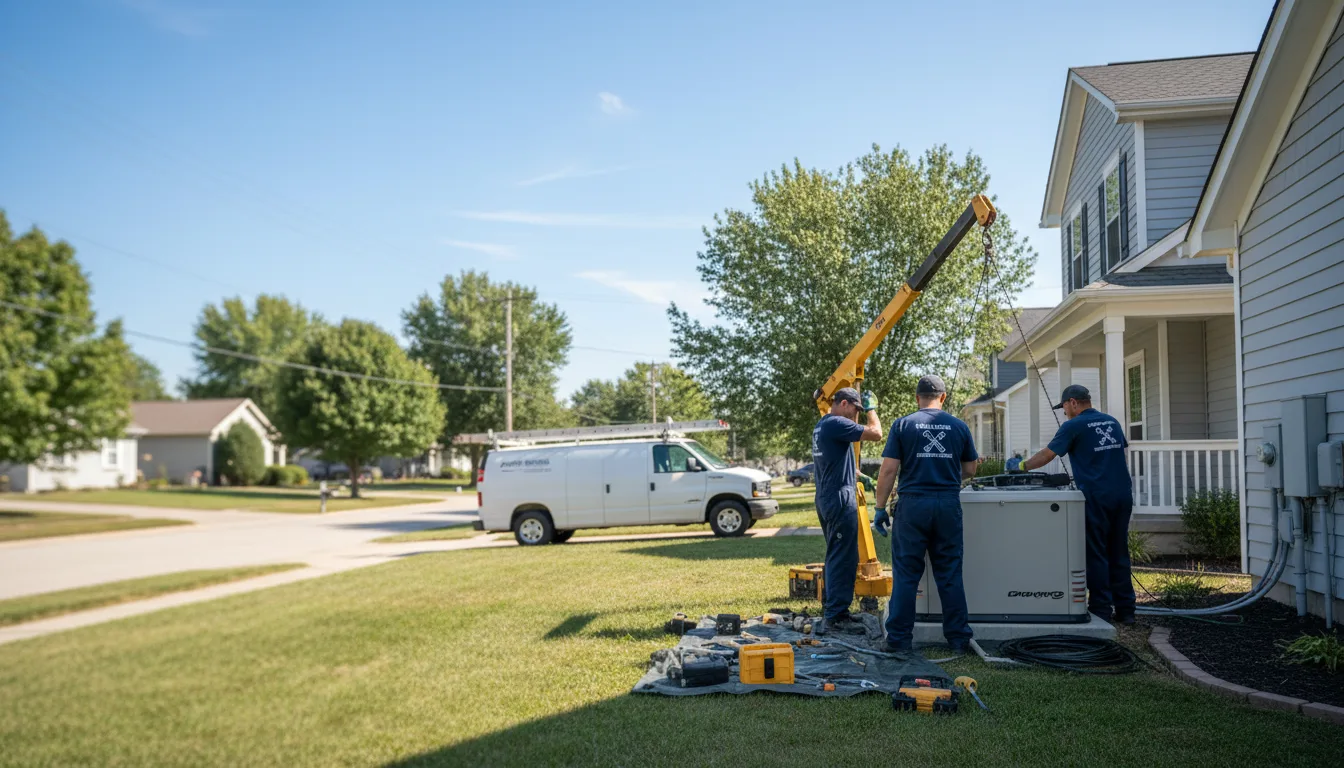 Generator Installation in Gibson, GA near me